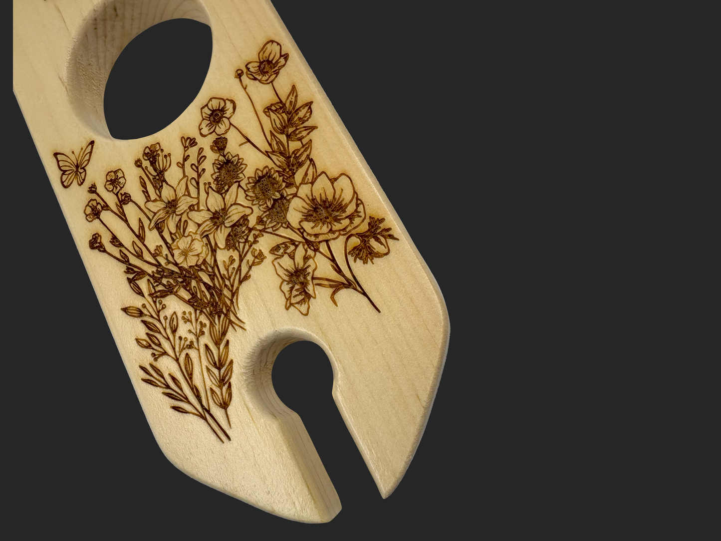 Flower Garden Wine Caddy