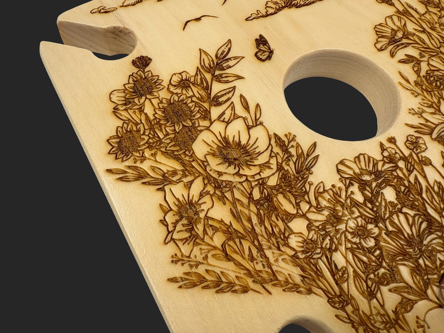 Flower Garden Wine Caddy