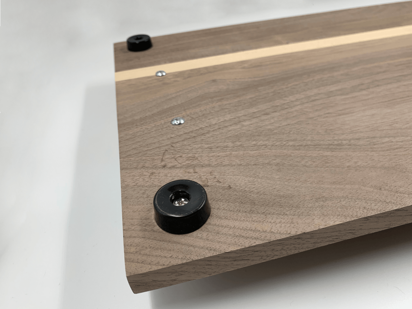 Hardwood Charcuterie Tray | Walnut and Maple | 10" x 26" - Mike W. Hammer