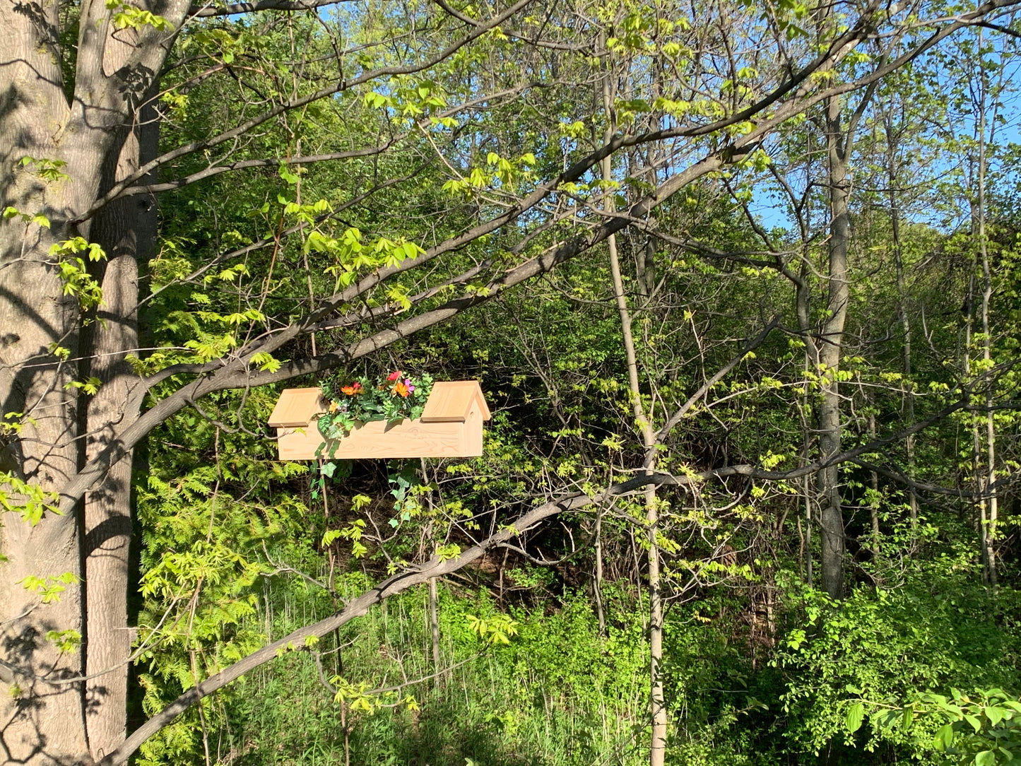 Chick-A-Dee Townhouse Planter