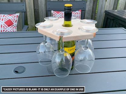 Barbecue Man Wine Caddy