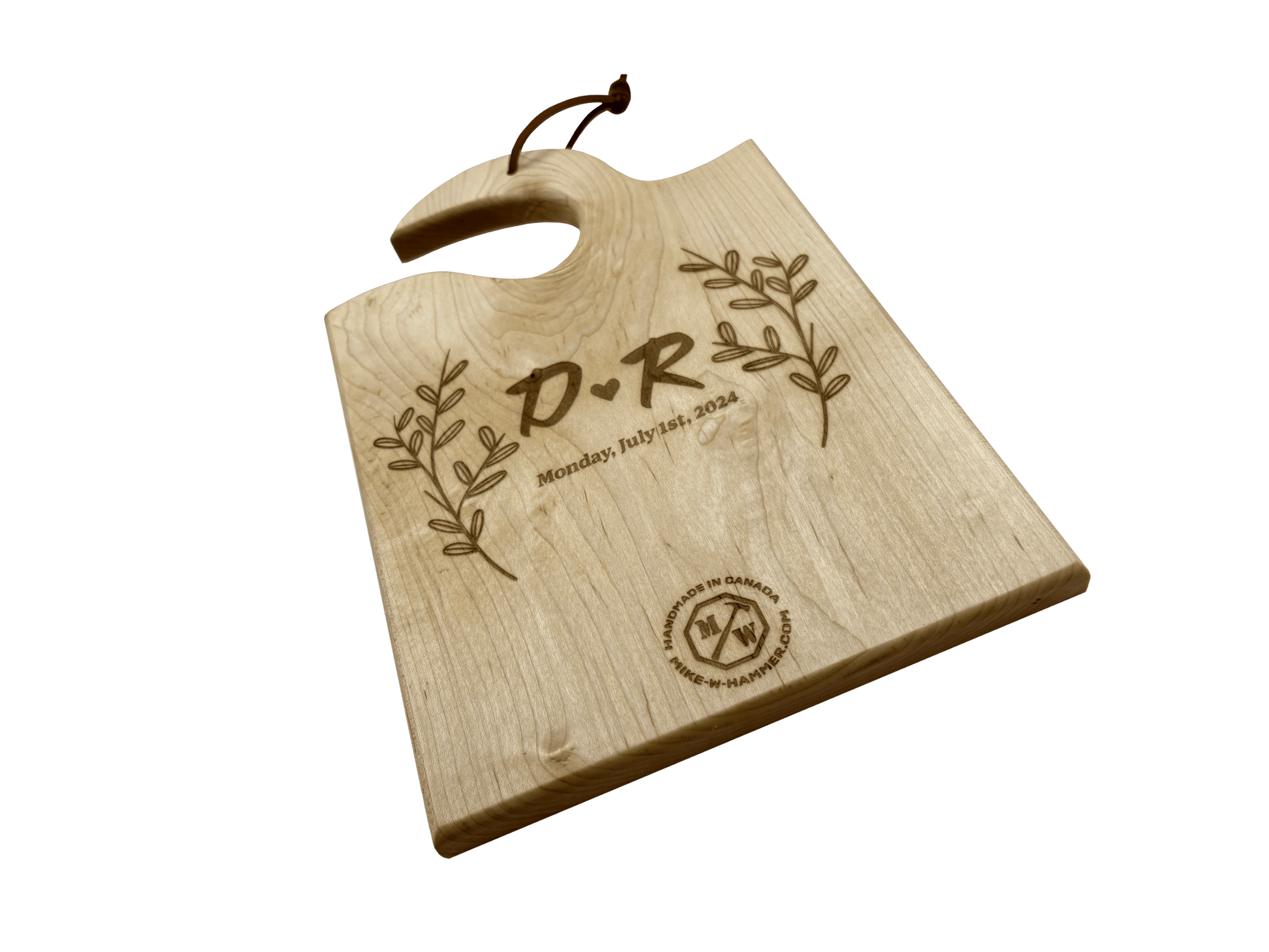 Custom 16" Hanging Tray - Mike W. Hammer