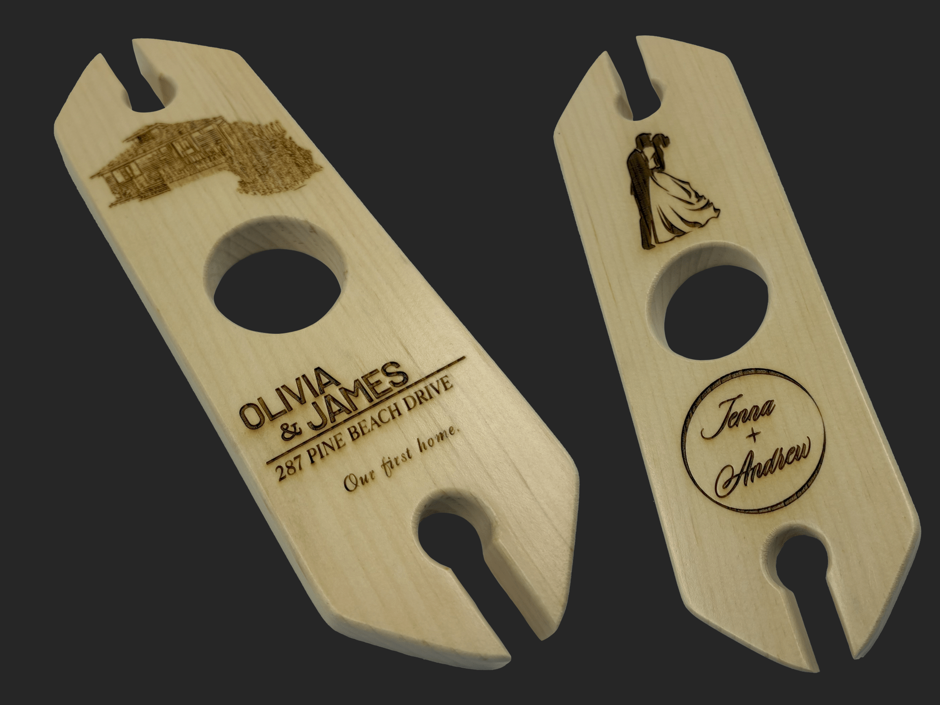 Custom Wine Caddy - Mike W. Hammer