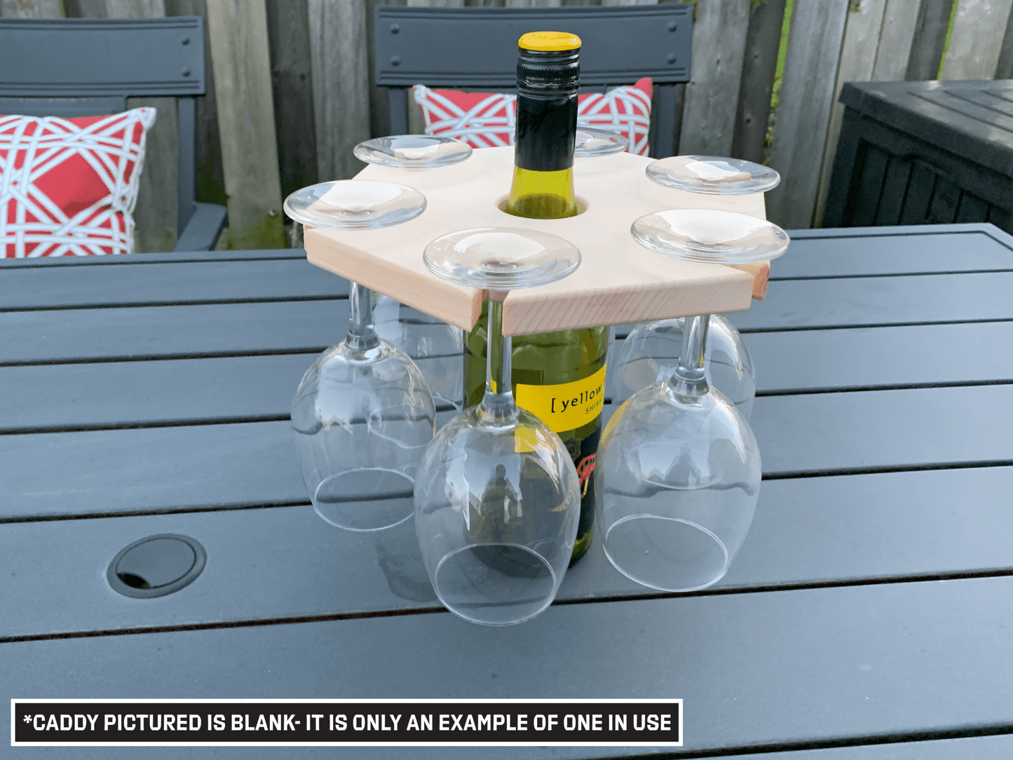 Custom Wine Caddy - Mike W. Hammer