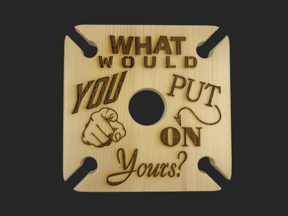 Custom Wine Caddy - Mike W. Hammer