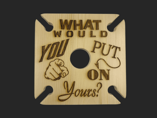 Custom Wine Caddy - Mike W. Hammer