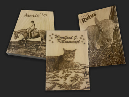 Custom Basswood Wall Art