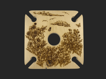 Flower Garden Wine Caddy - Mike W. Hammer