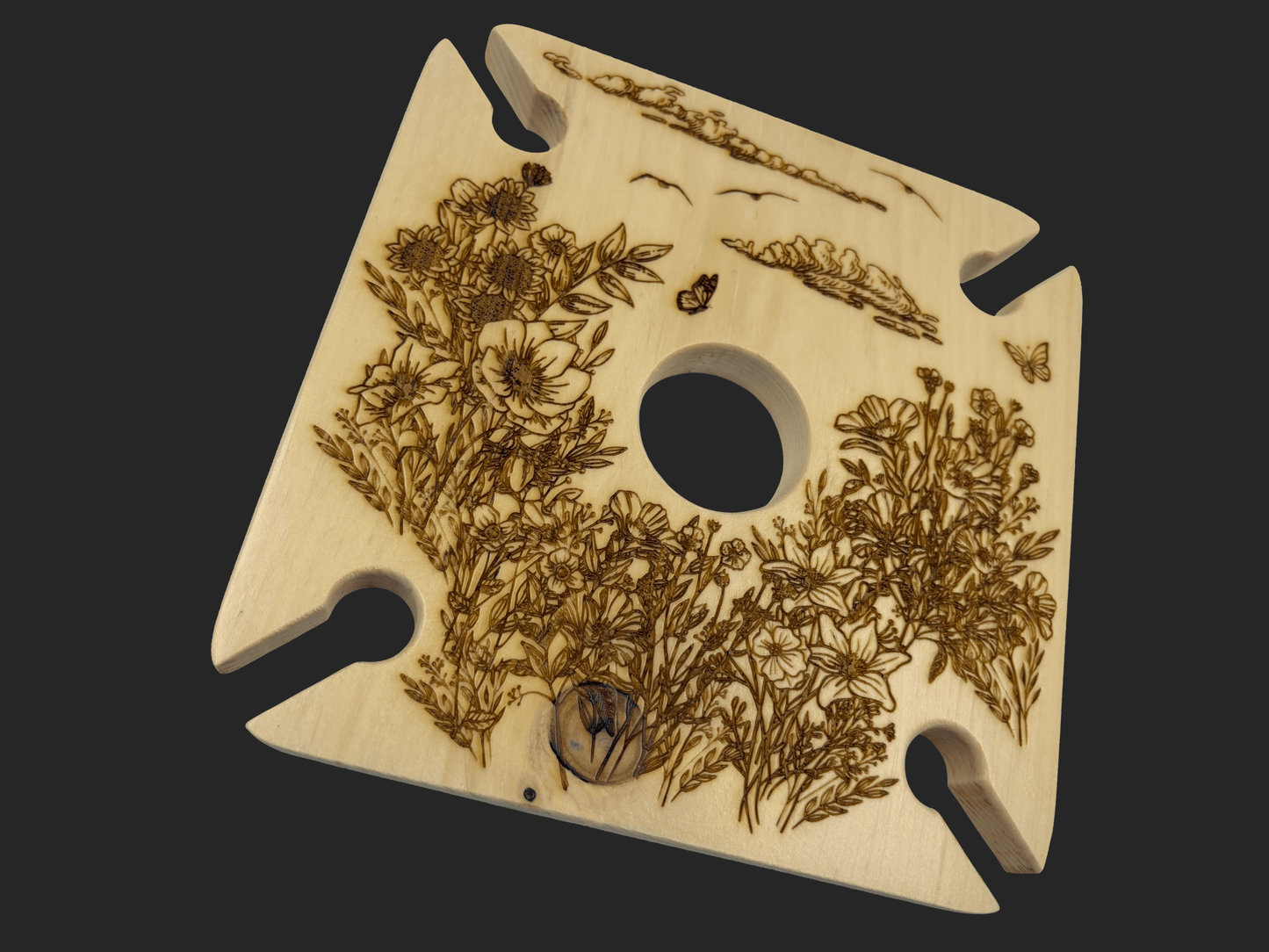Flower Garden Wine Caddy - Mike W. Hammer