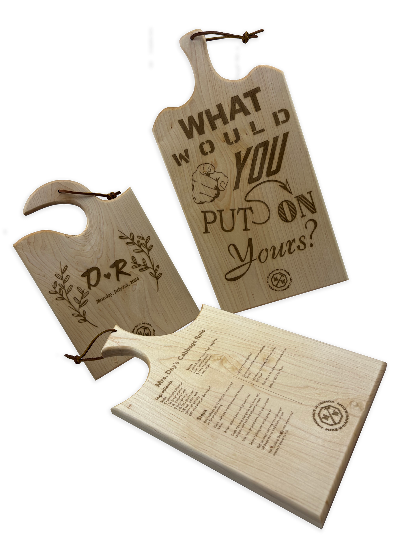 Custom 12" Hanging Tray