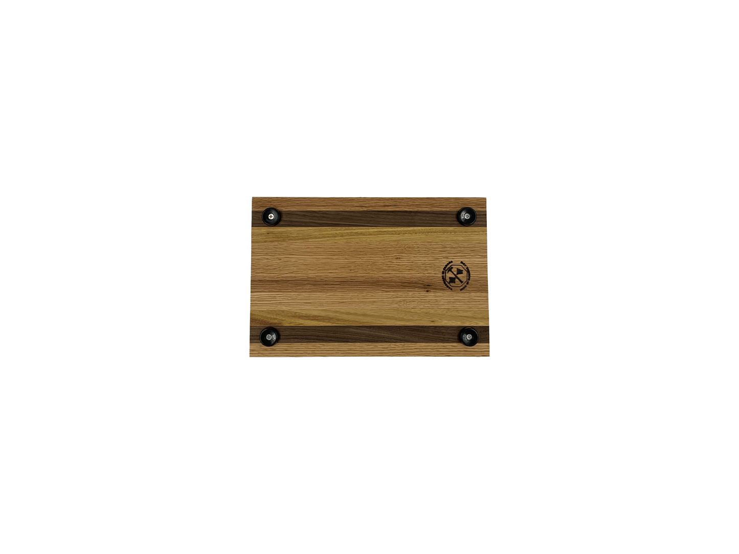 Hand - Crafted Cutting Board | Small (8" x 12") | Red Oak, Walnut, Yellow Tarara - Mike W. Hammer