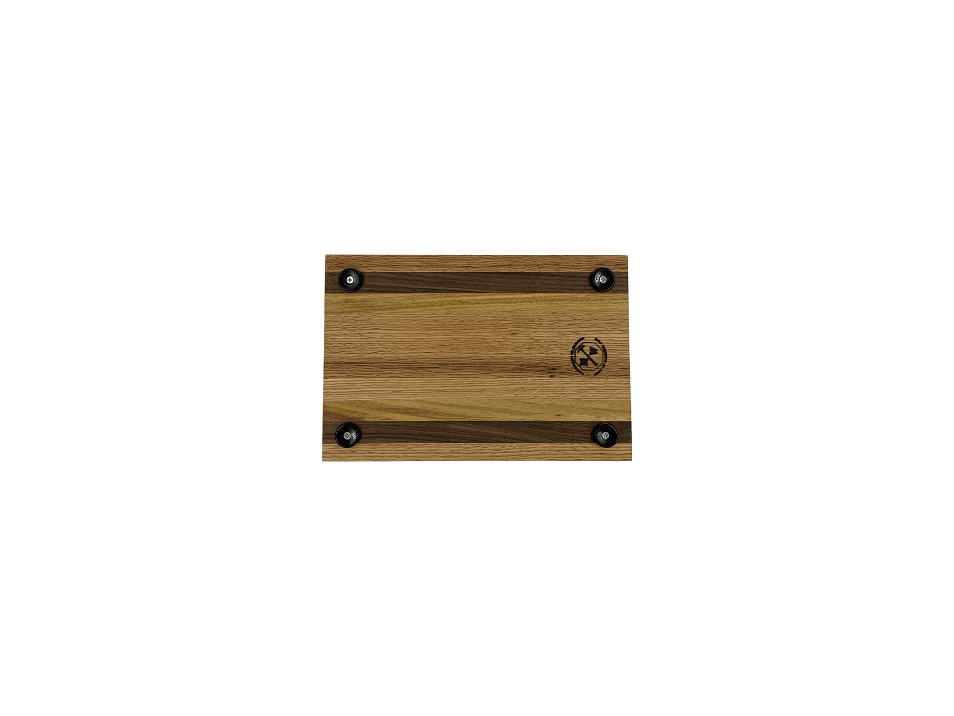 Hand - Crafted Cutting Board | Small (8" x 12") | Red Oak, Walnut, Yellow Tarara - Mike W. Hammer