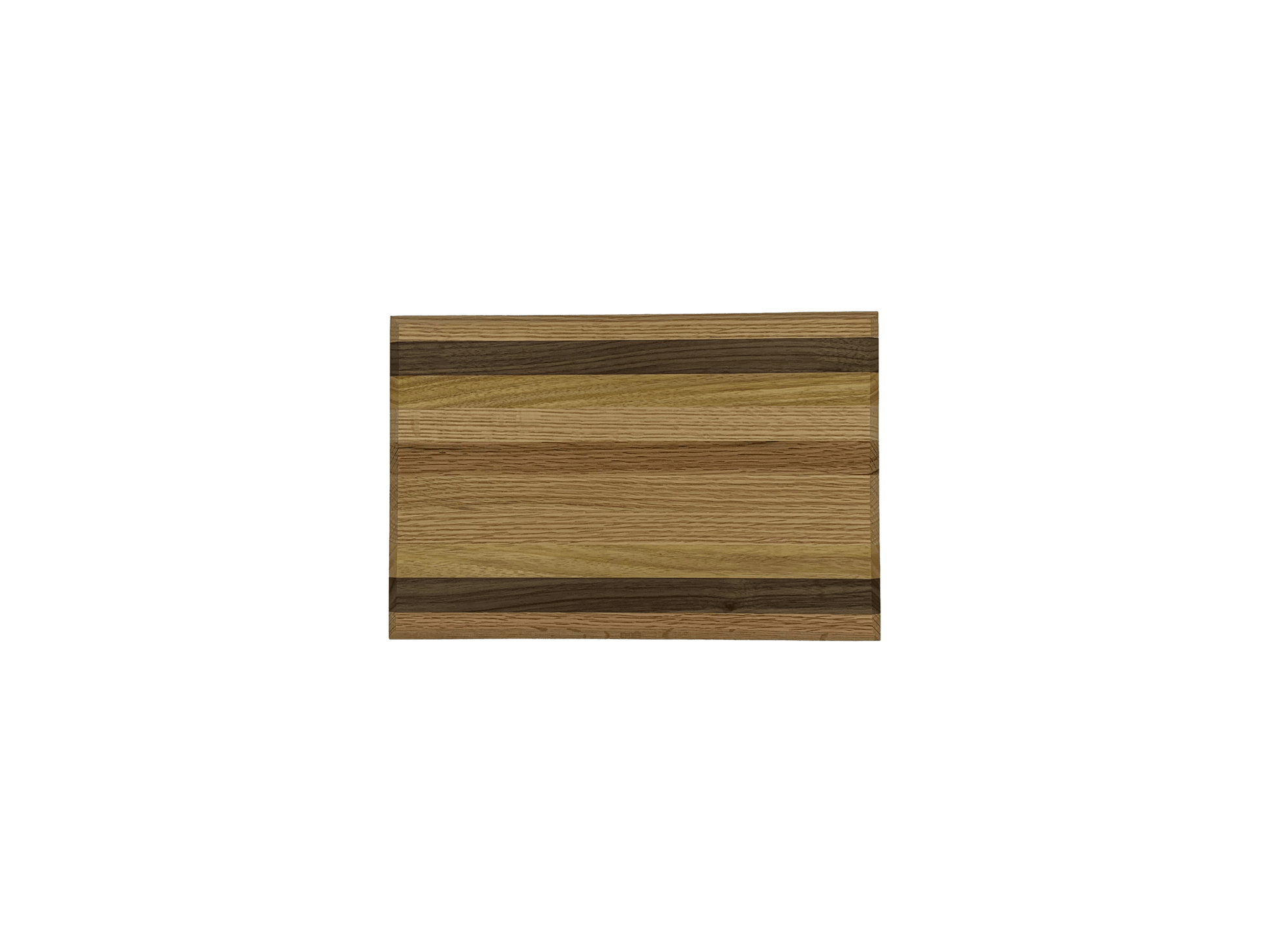Hand - Crafted Cutting Board | Small (8" x 12") | Red Oak, Walnut, Yellow Tarara - Mike W. Hammer