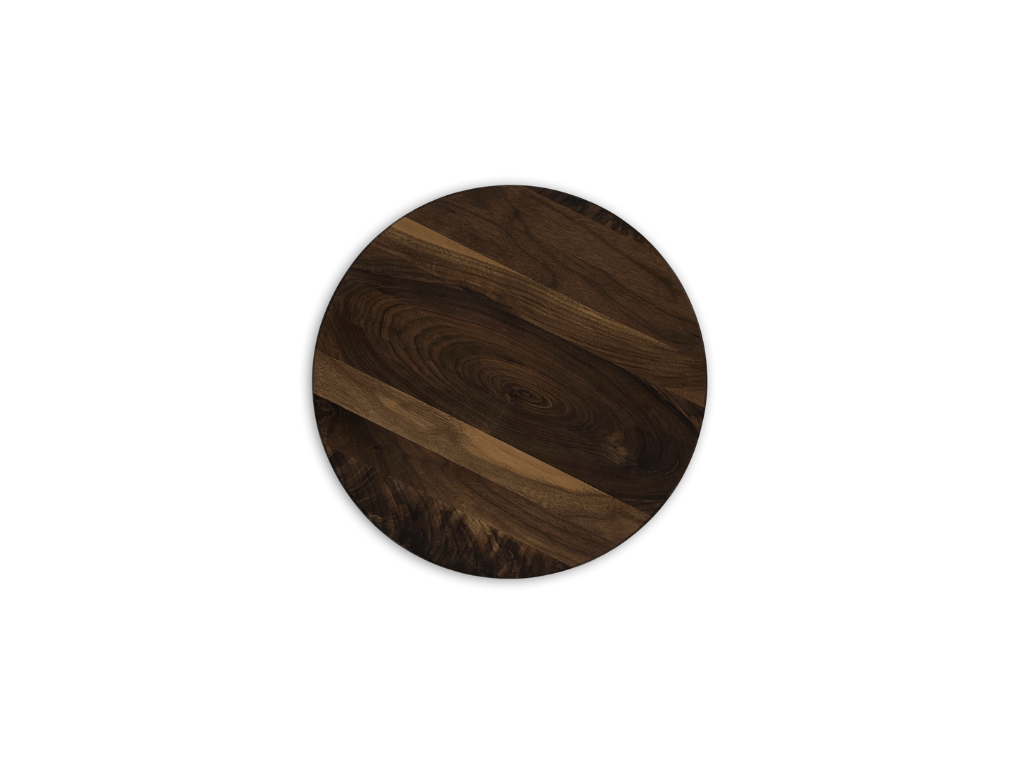Hardwood Lazy Susan | Walnut | 12 - 24" Diameter - Mike W. Hammer