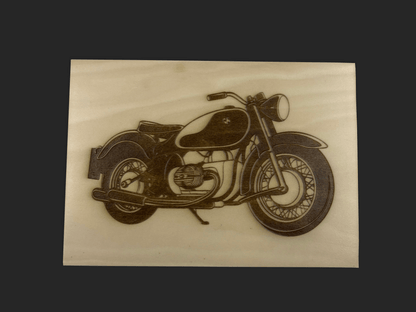 Harley - Davidson Knucklehead Wall Art - Mike W. Hammer