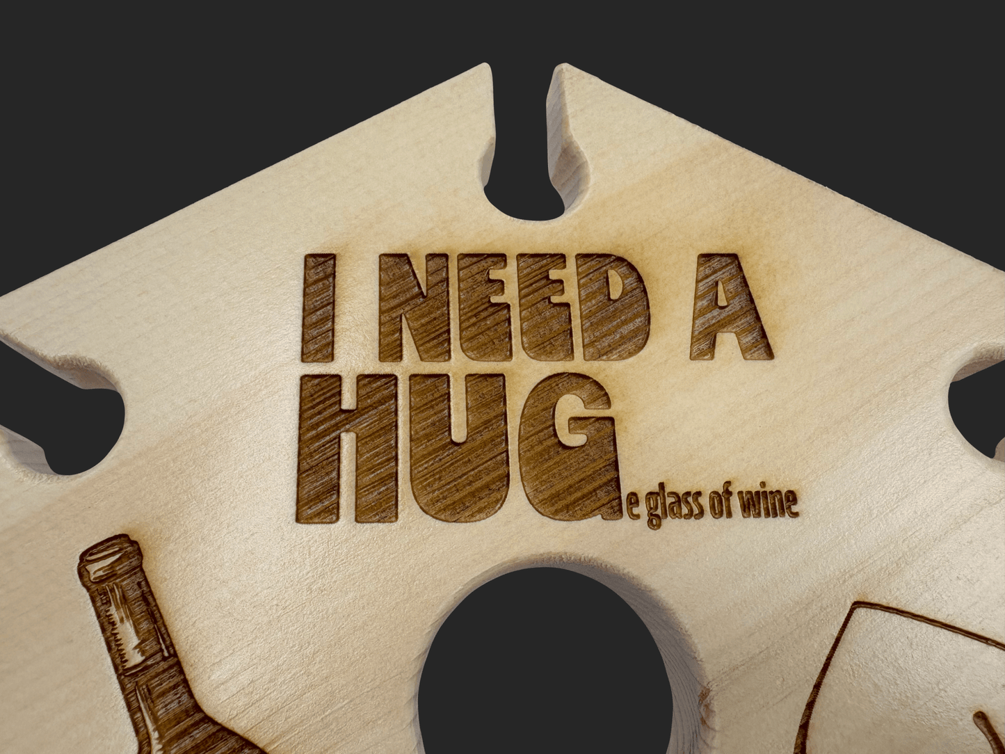 I Need a HUGe Glass Wine Caddy - Mike W. Hammer