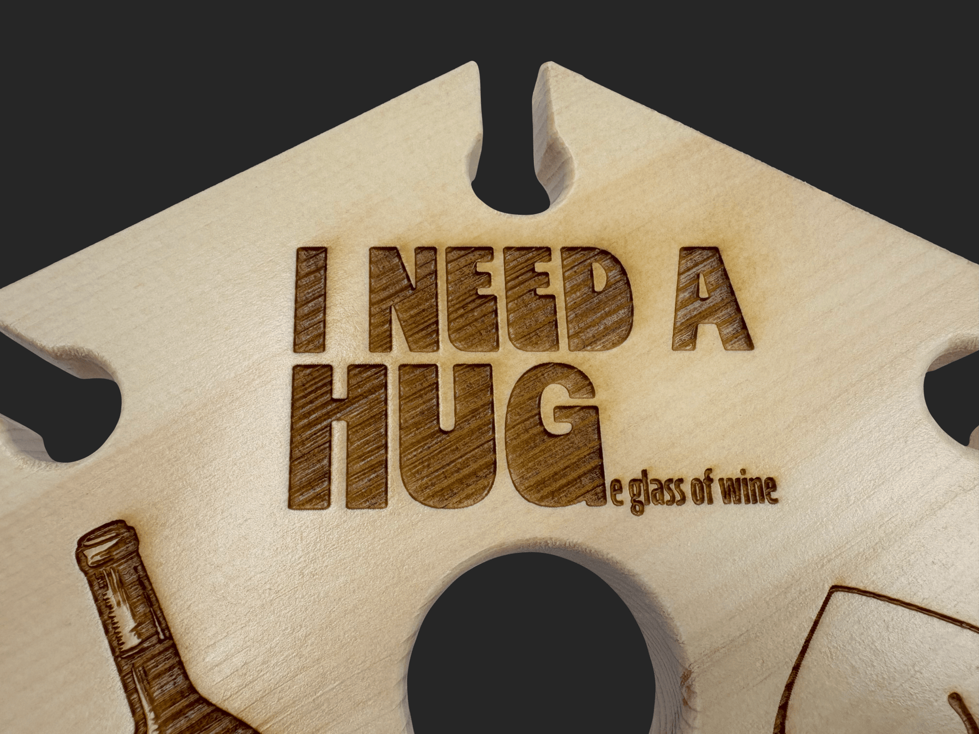 I Need a HUGe Glass Wine Caddy - Mike W. Hammer