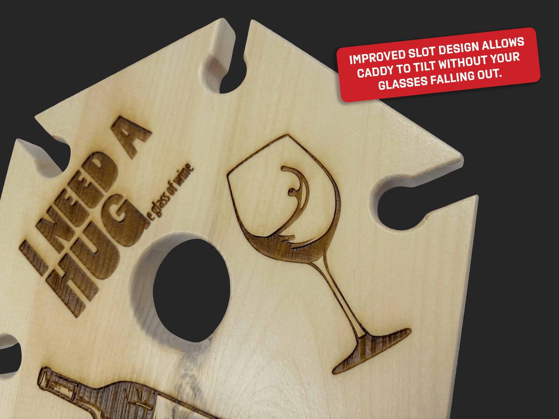 I Need a HUGe Glass Wine Caddy - Mike W. Hammer