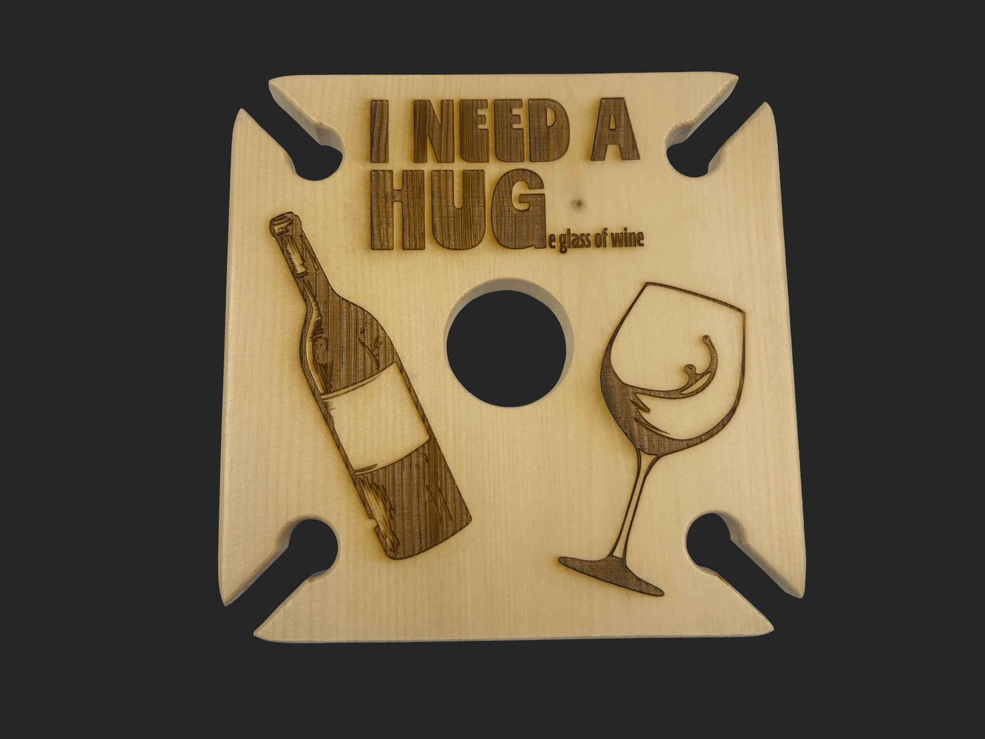 I Need a HUGe Glass Wine Caddy - Mike W. Hammer