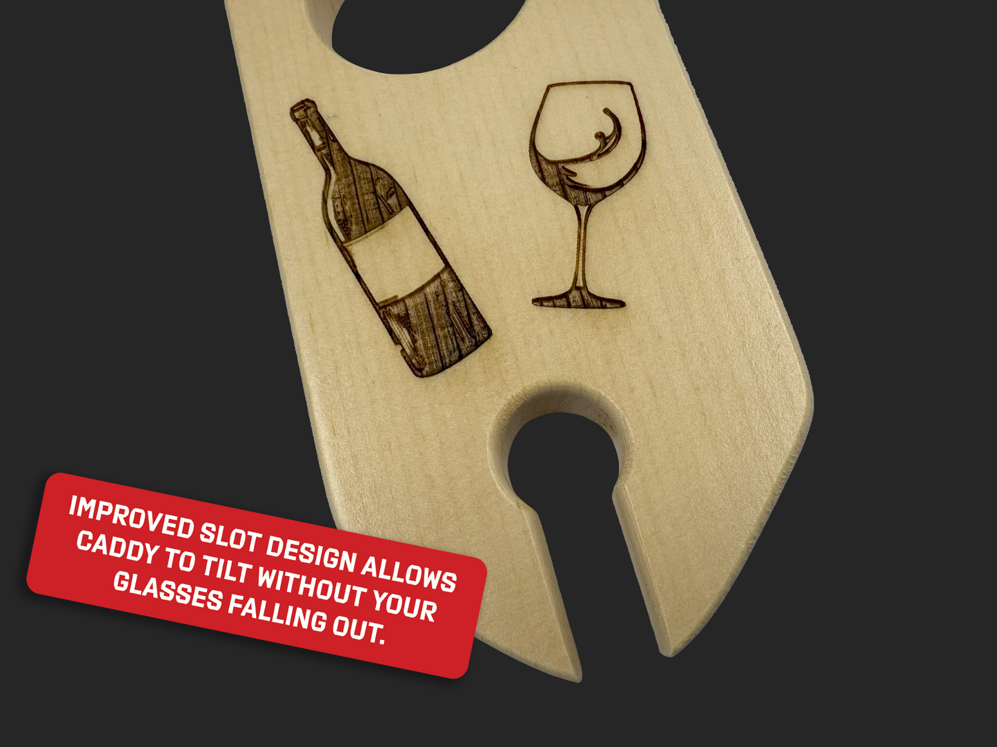 I Need a HUGe Glass Wine Caddy