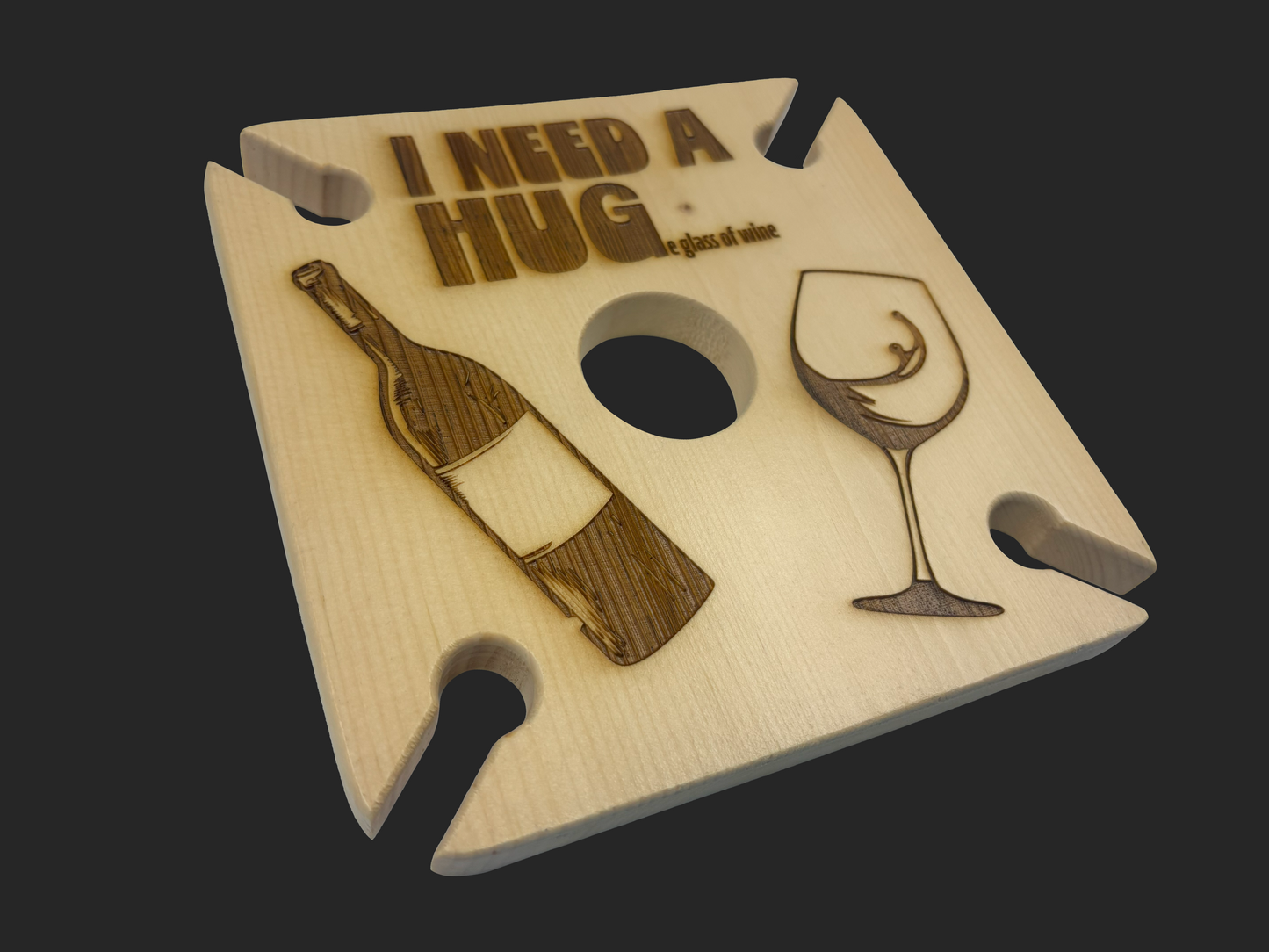 I Need a HUGe Glass Wine Caddy