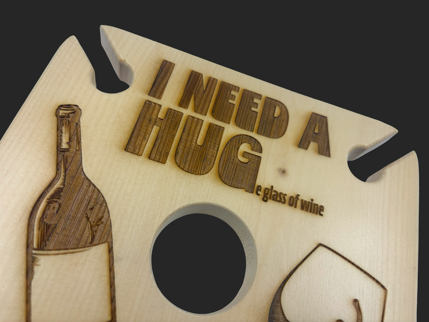 I Need a HUGe Glass Wine Caddy