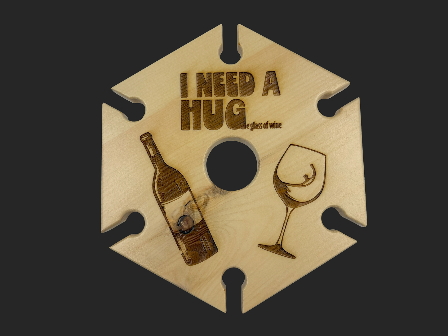 I Need a HUGe Glass Wine Caddy
