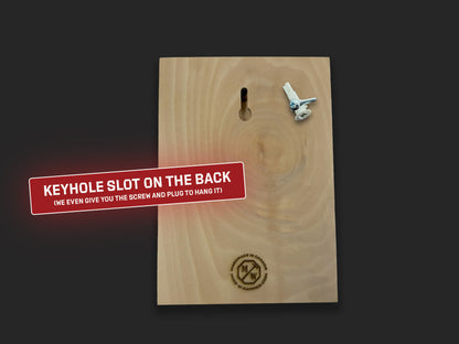 Custom Basswood Wall Art