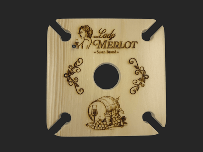 Lady Merlot Wine Caddy - Mike W. Hammer