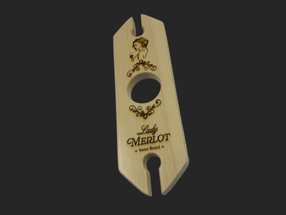 Lady Merlot Wine Caddy - Mike W. Hammer