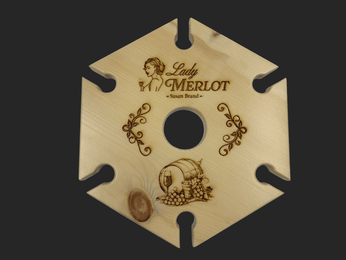Lady Merlot Wine Caddy - Mike W. Hammer