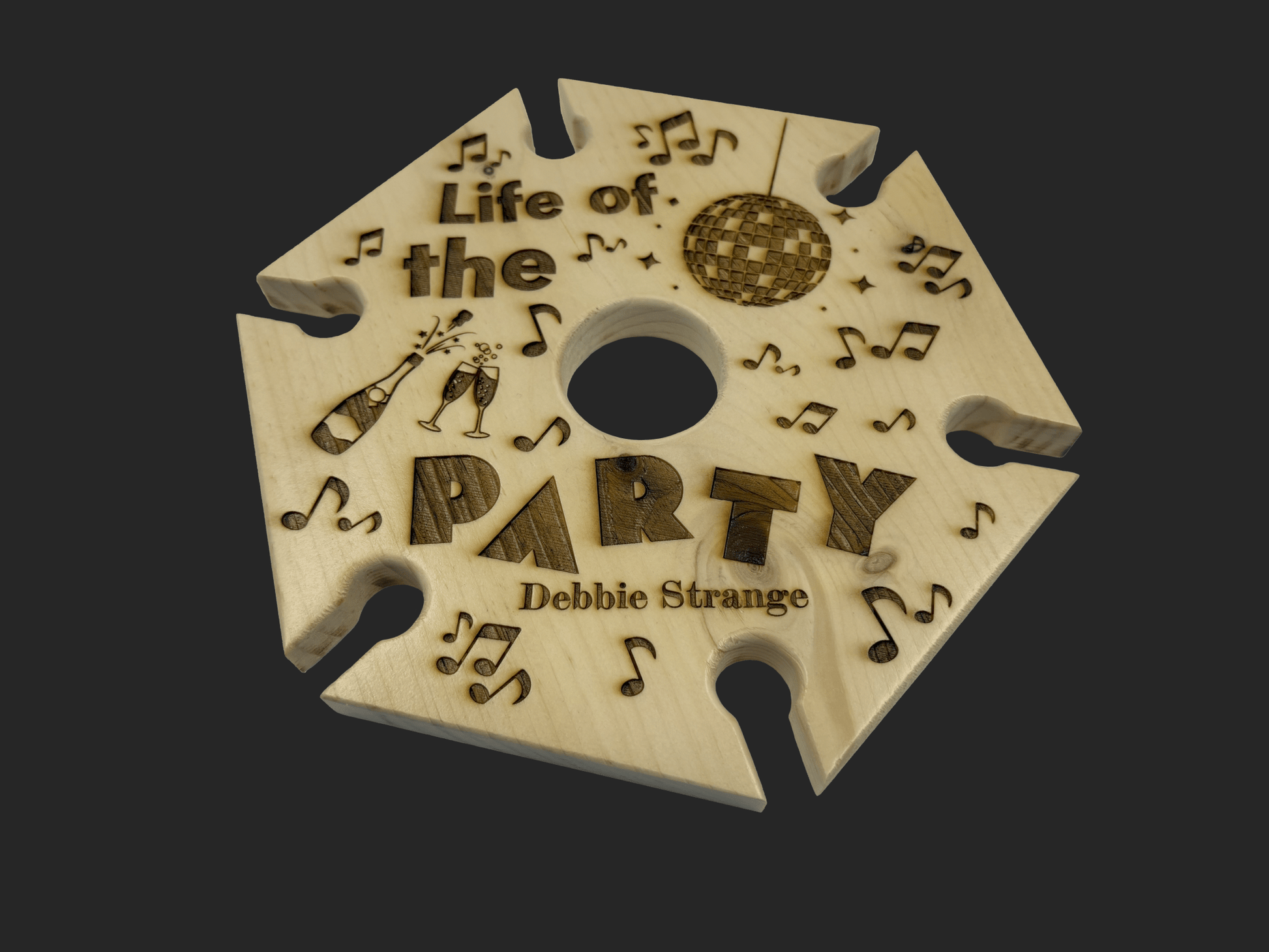 Life of the Party Wine Caddy - Mike W. Hammer