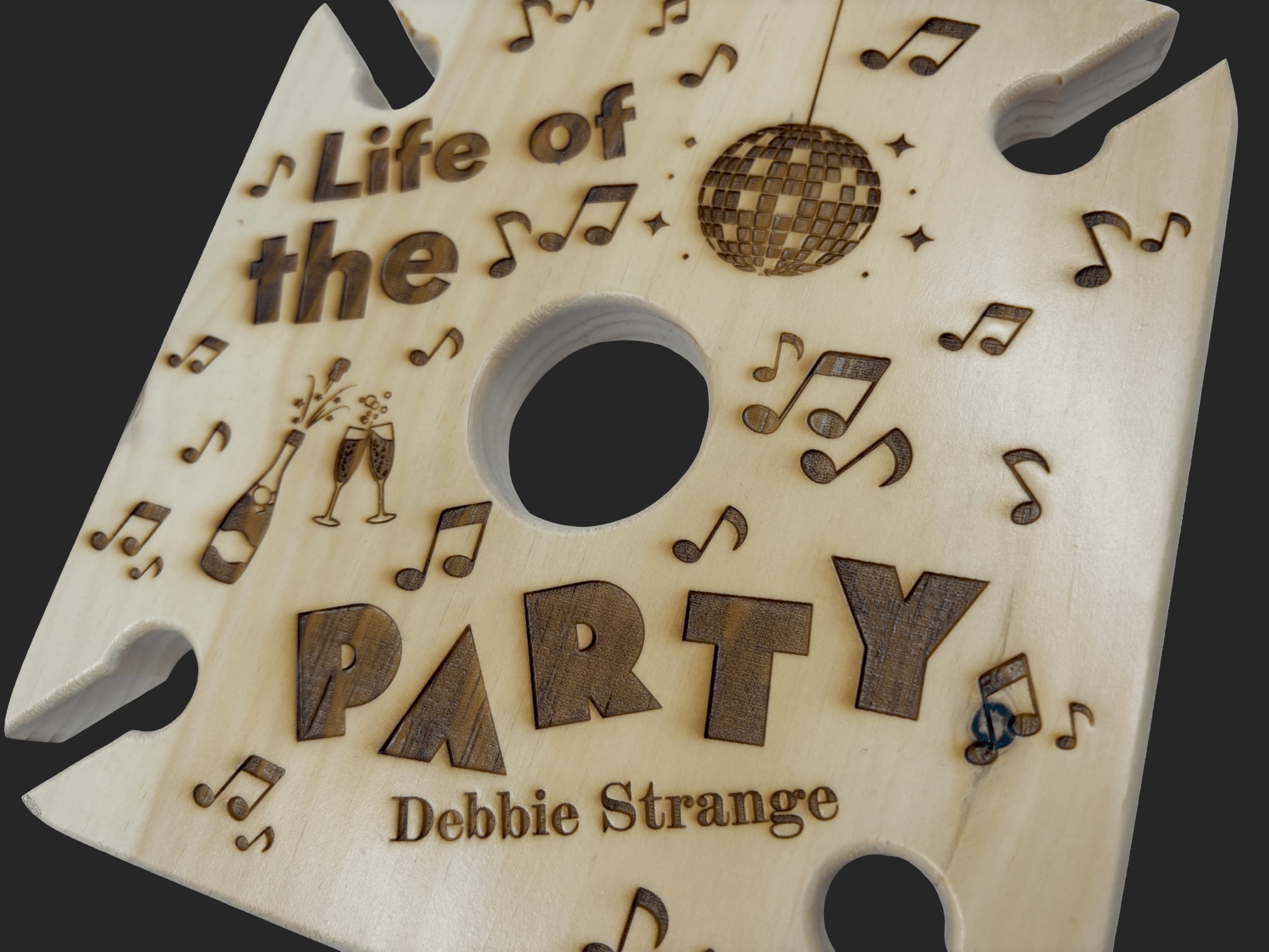Life of the Party Wine Caddy - Mike W. Hammer