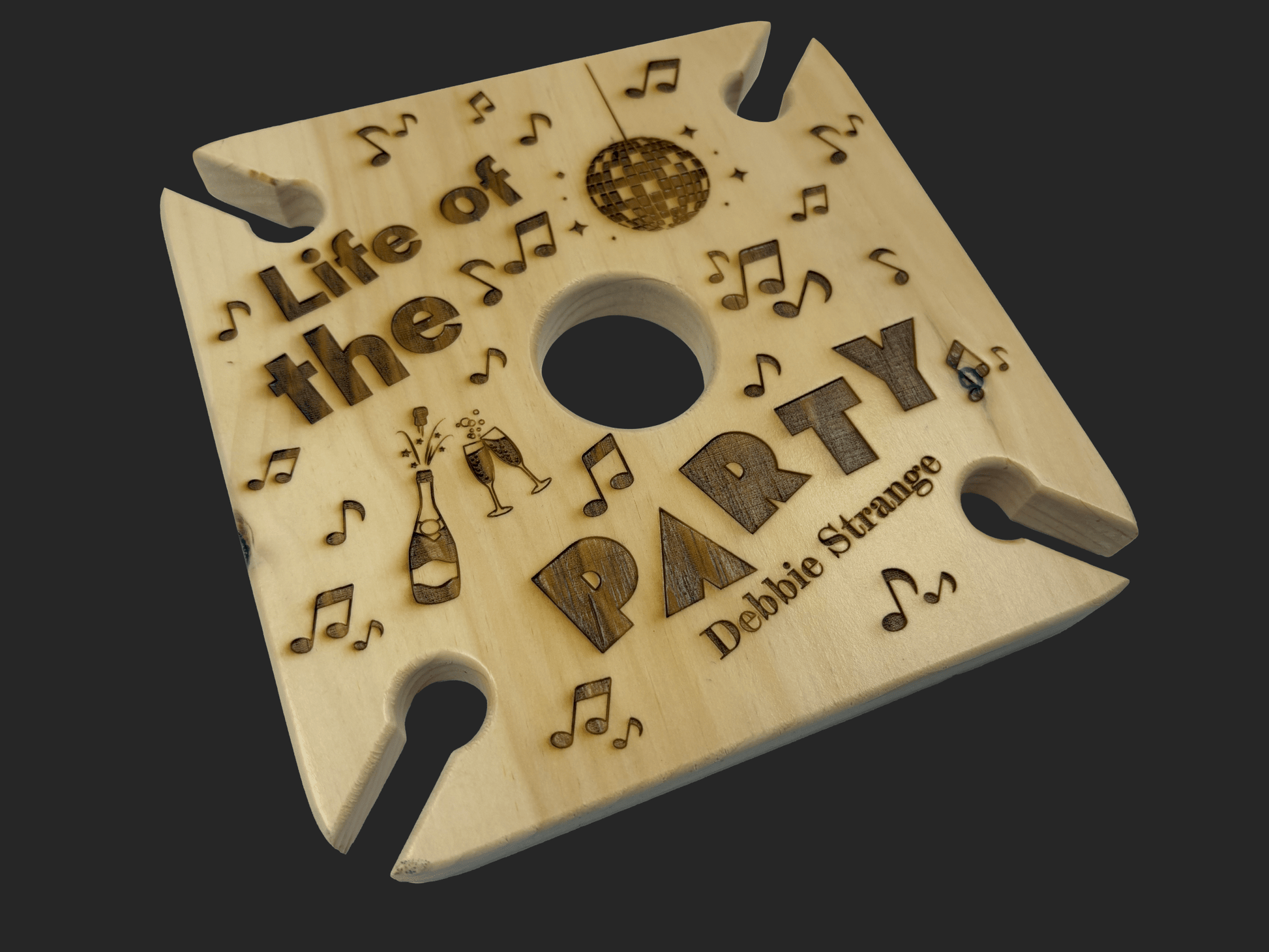 Life of the Party Wine Caddy - Mike W. Hammer