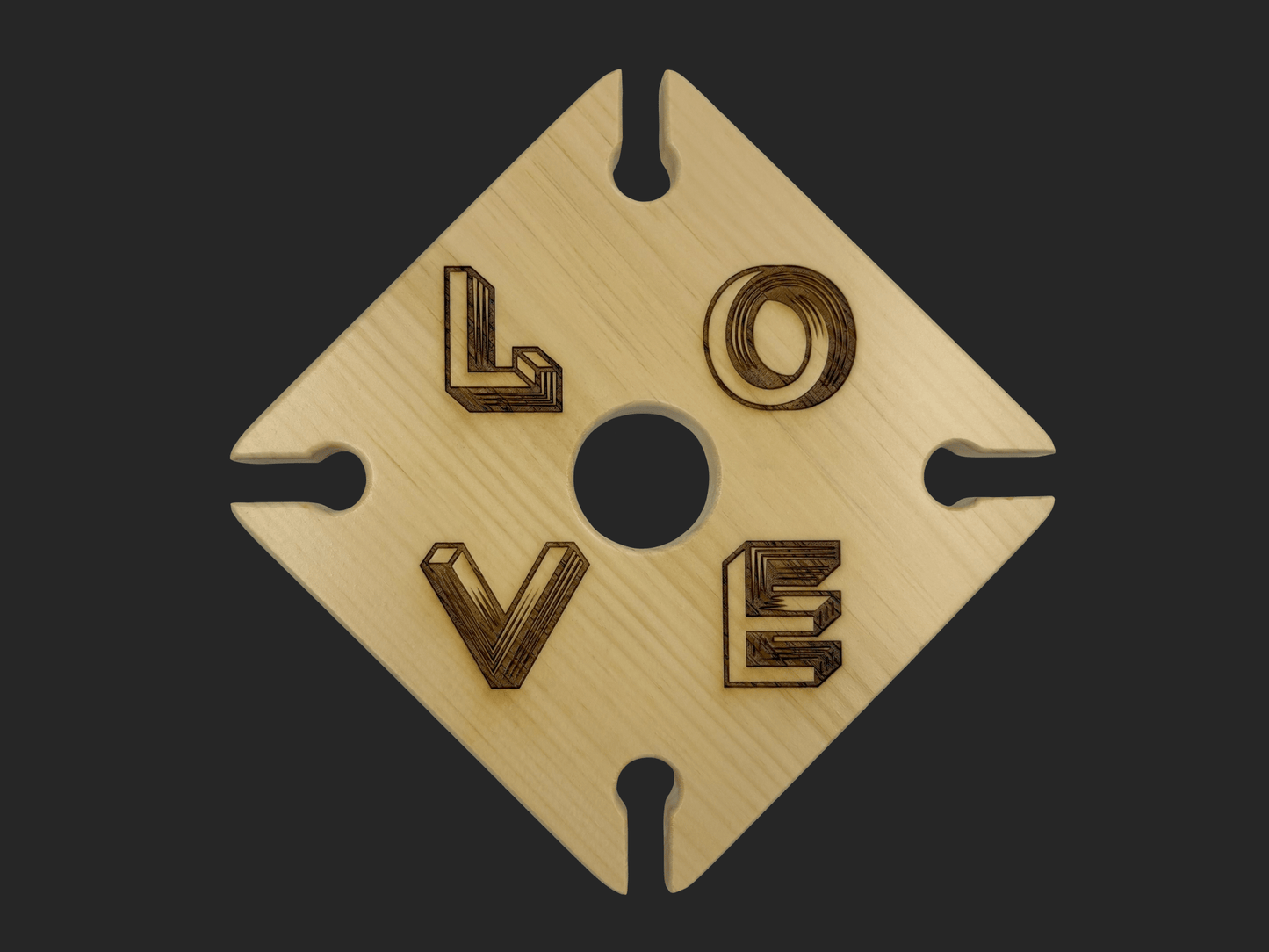 LOVE Wine Caddy - Mike W. Hammer