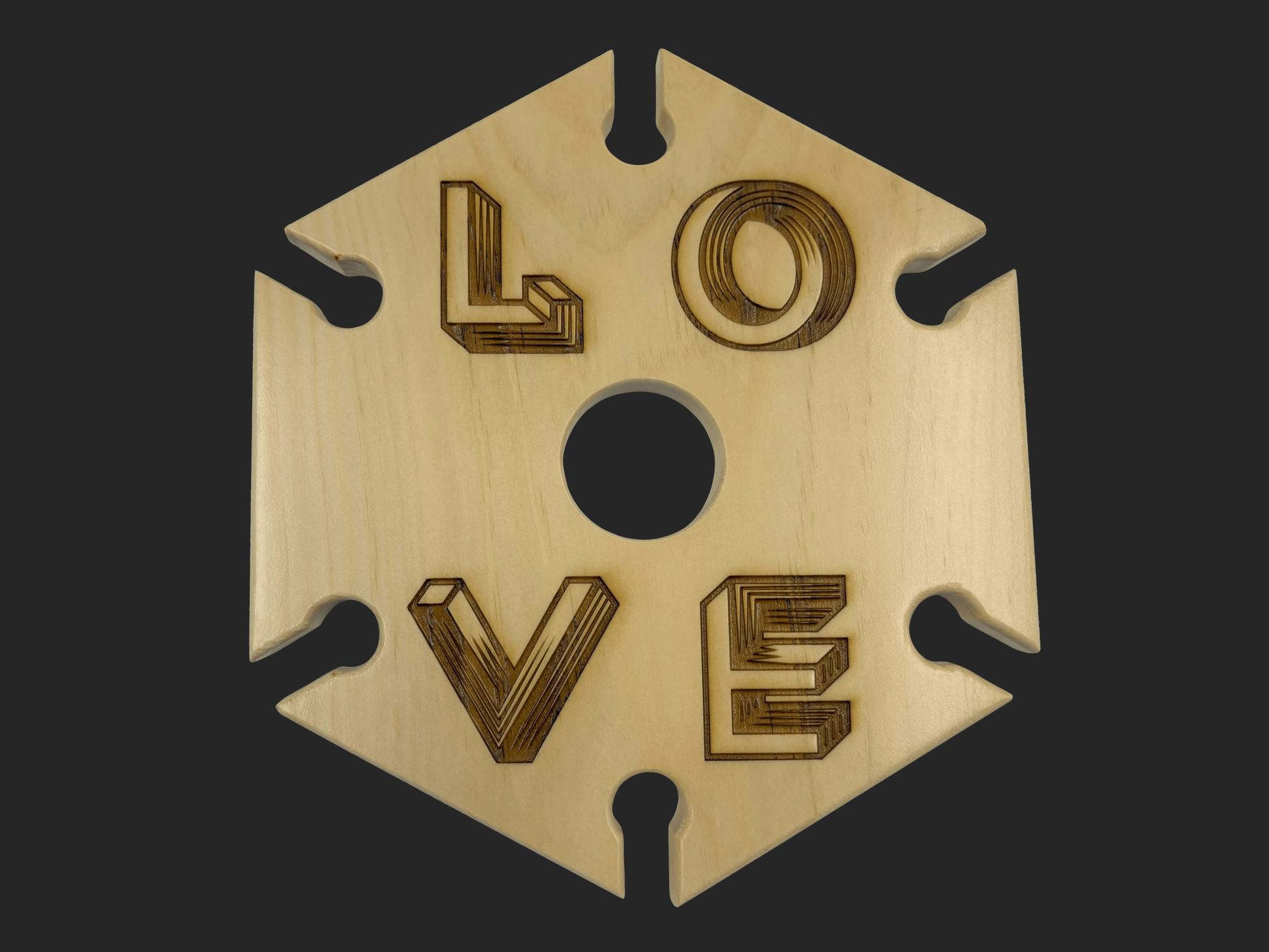 LOVE Wine Caddy - Mike W. Hammer