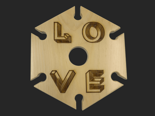 LOVE Wine Caddy - Mike W. Hammer