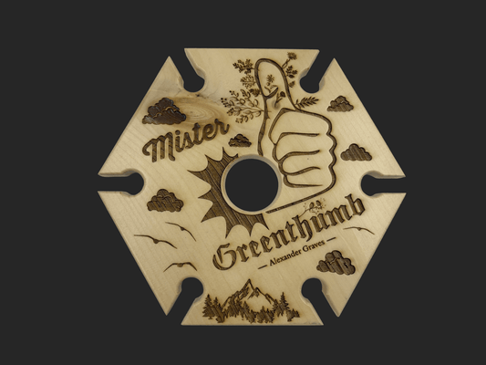 Mr. Greenthumb Wine Caddy - Mike W. Hammer