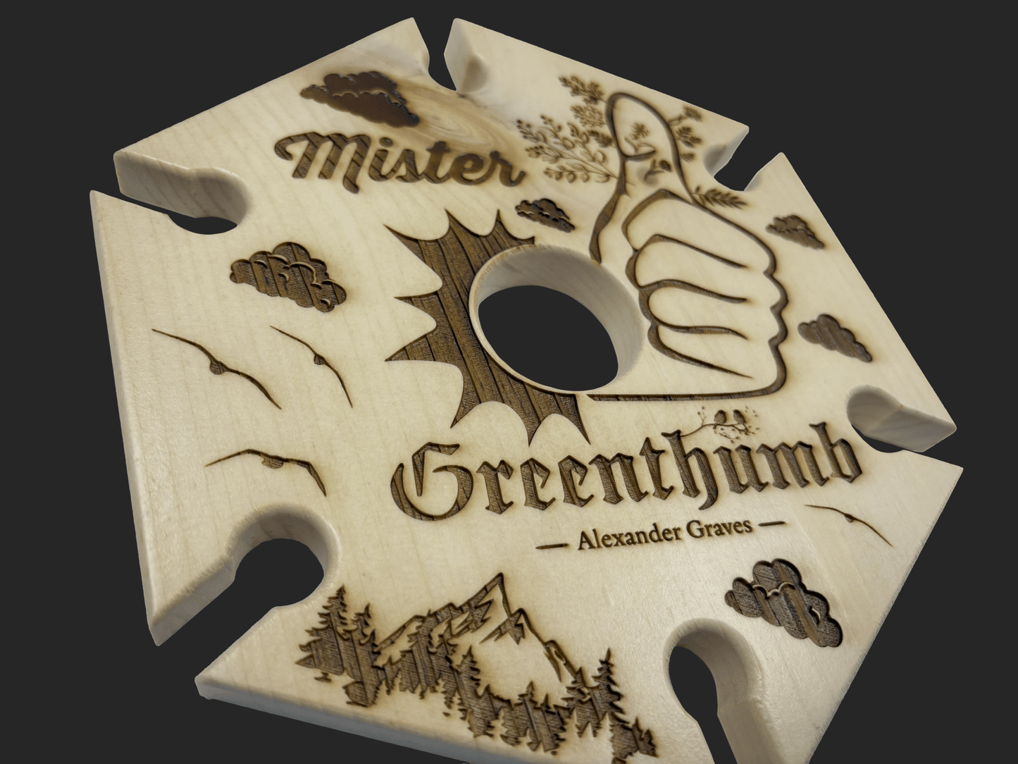 Mr. Greenthumb Wine Caddy - Mike W. Hammer