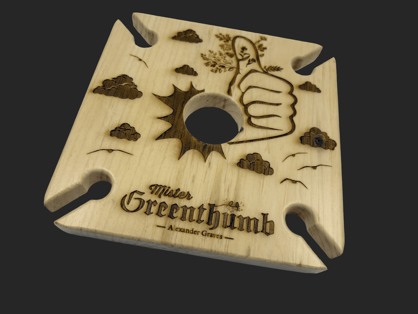 Mr. Greenthumb Wine Caddy - Mike W. Hammer