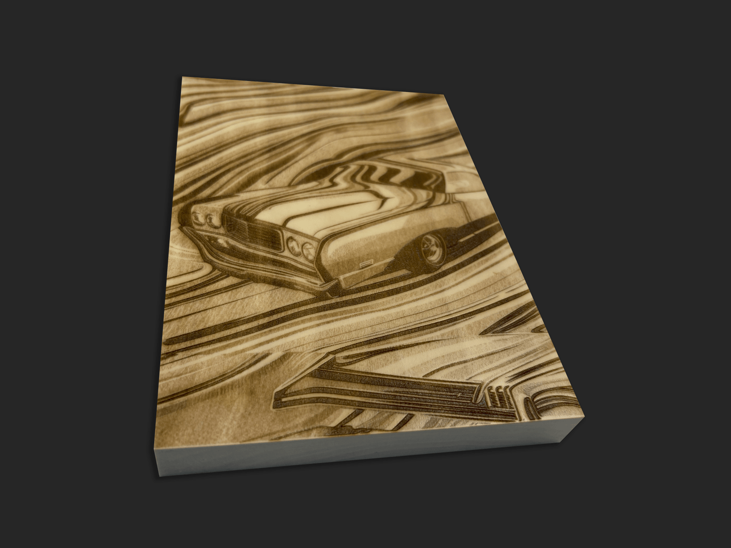 Psychedelic Car Wall Art - Mike W. Hammer
