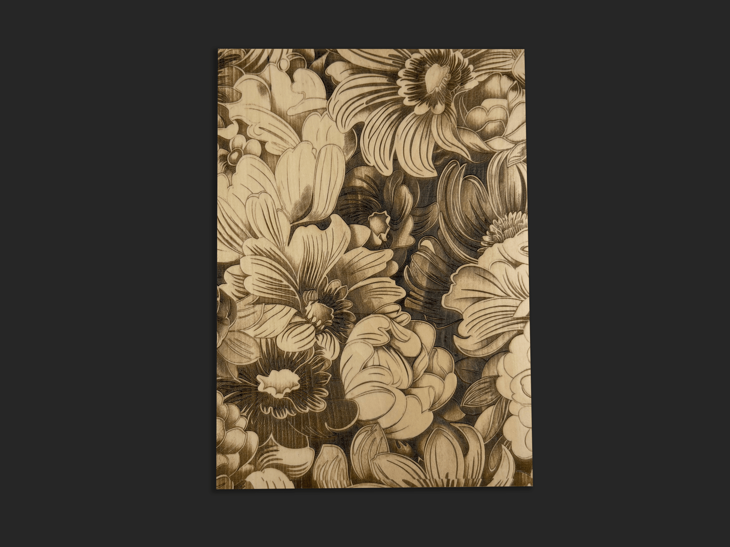Psychedelic Flowers Wall Art - Mike W. Hammer