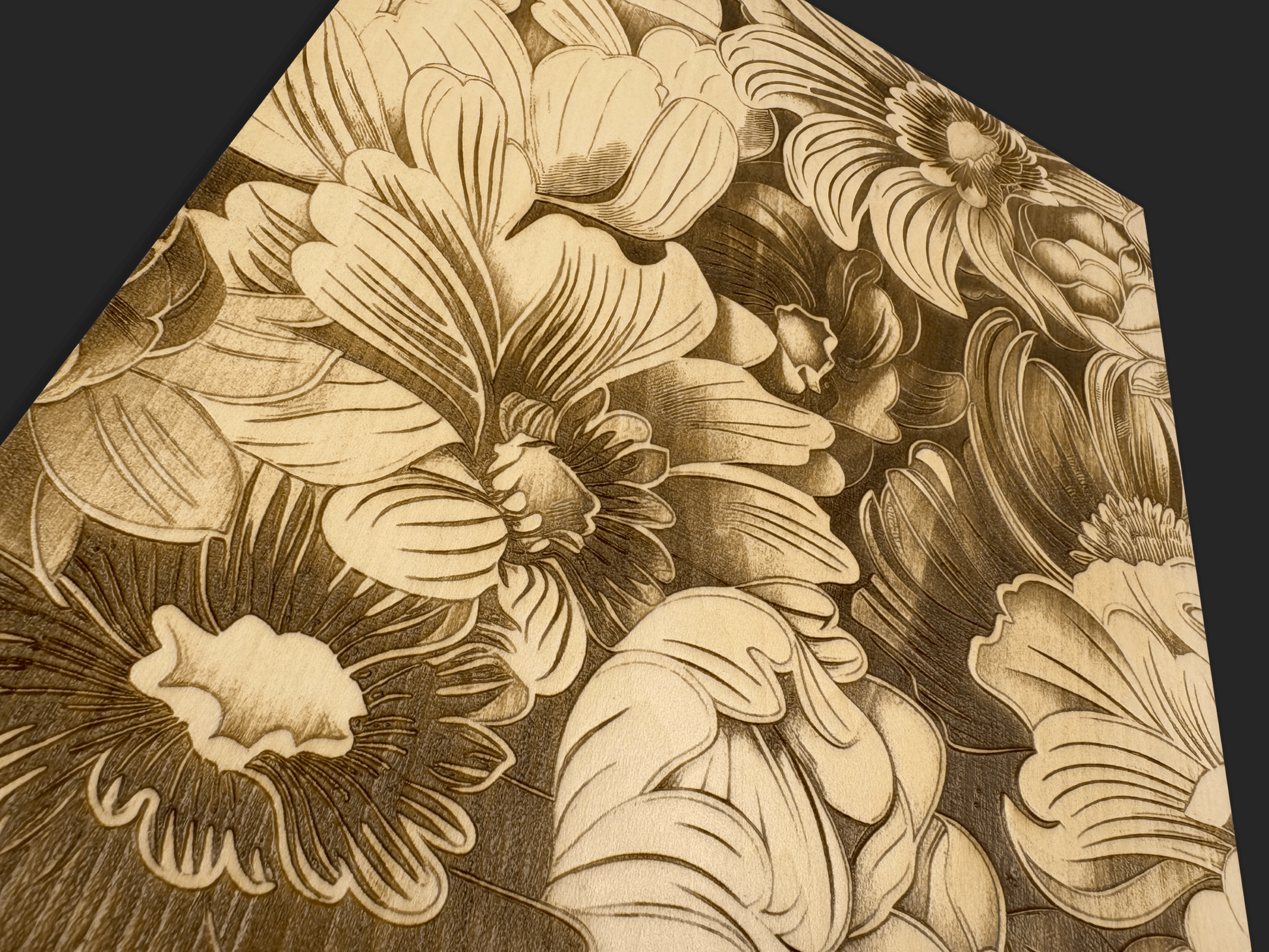Psychedelic Flowers Wall Art - Mike W. Hammer