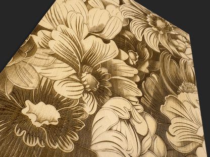 Psychedelic Flowers Wall Art - Mike W. Hammer