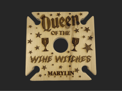 Queen of the Wine Witches Wine Caddy - Mike W. Hammer