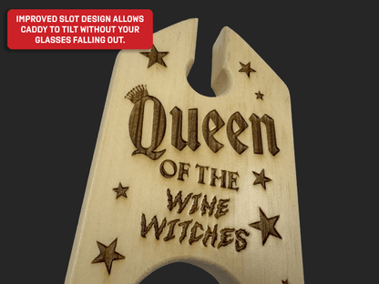 Queen of the Wine Witches Wine Caddy - Mike W. Hammer