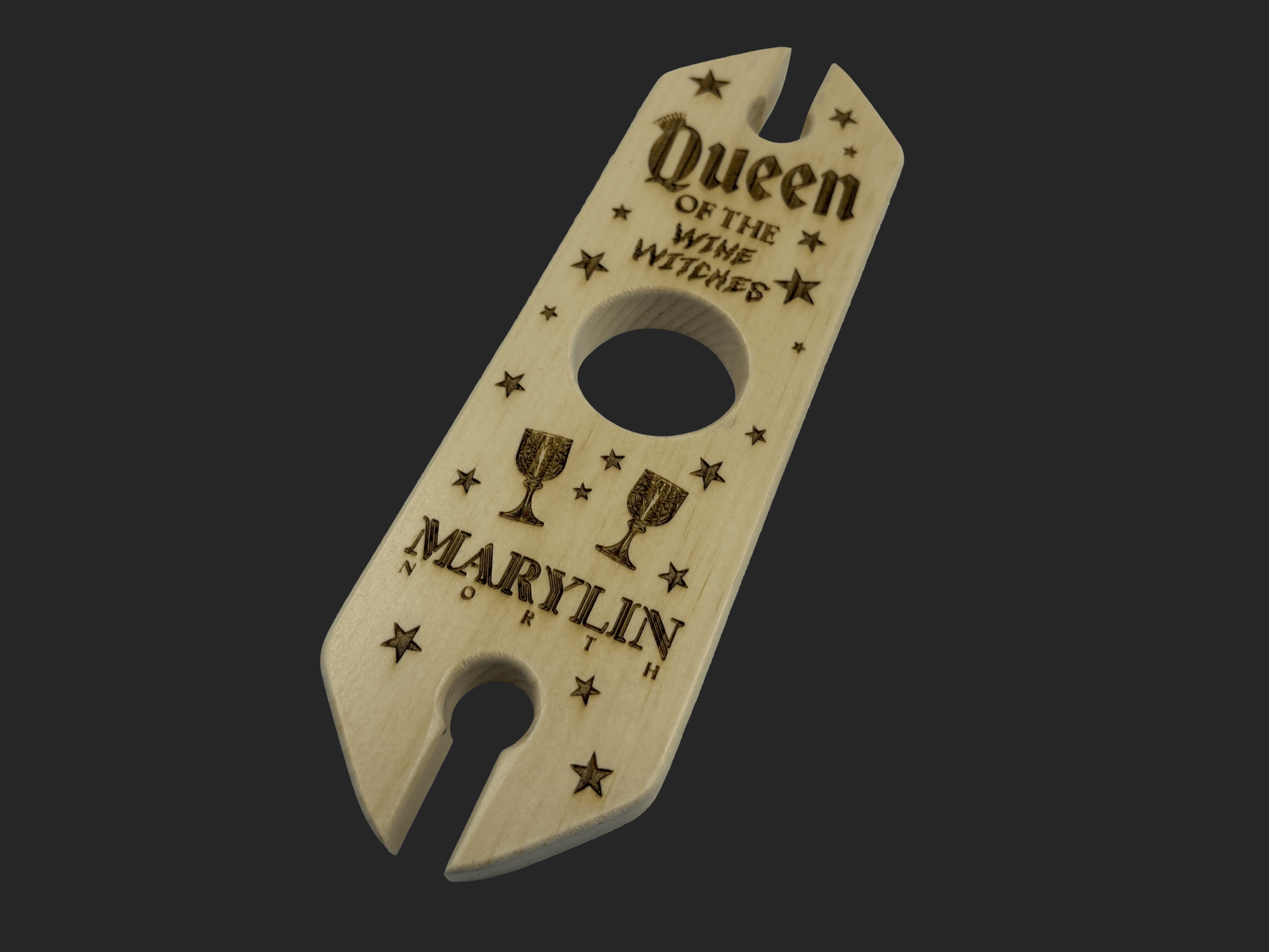 Queen of the Wine Witches Wine Caddy - Mike W. Hammer