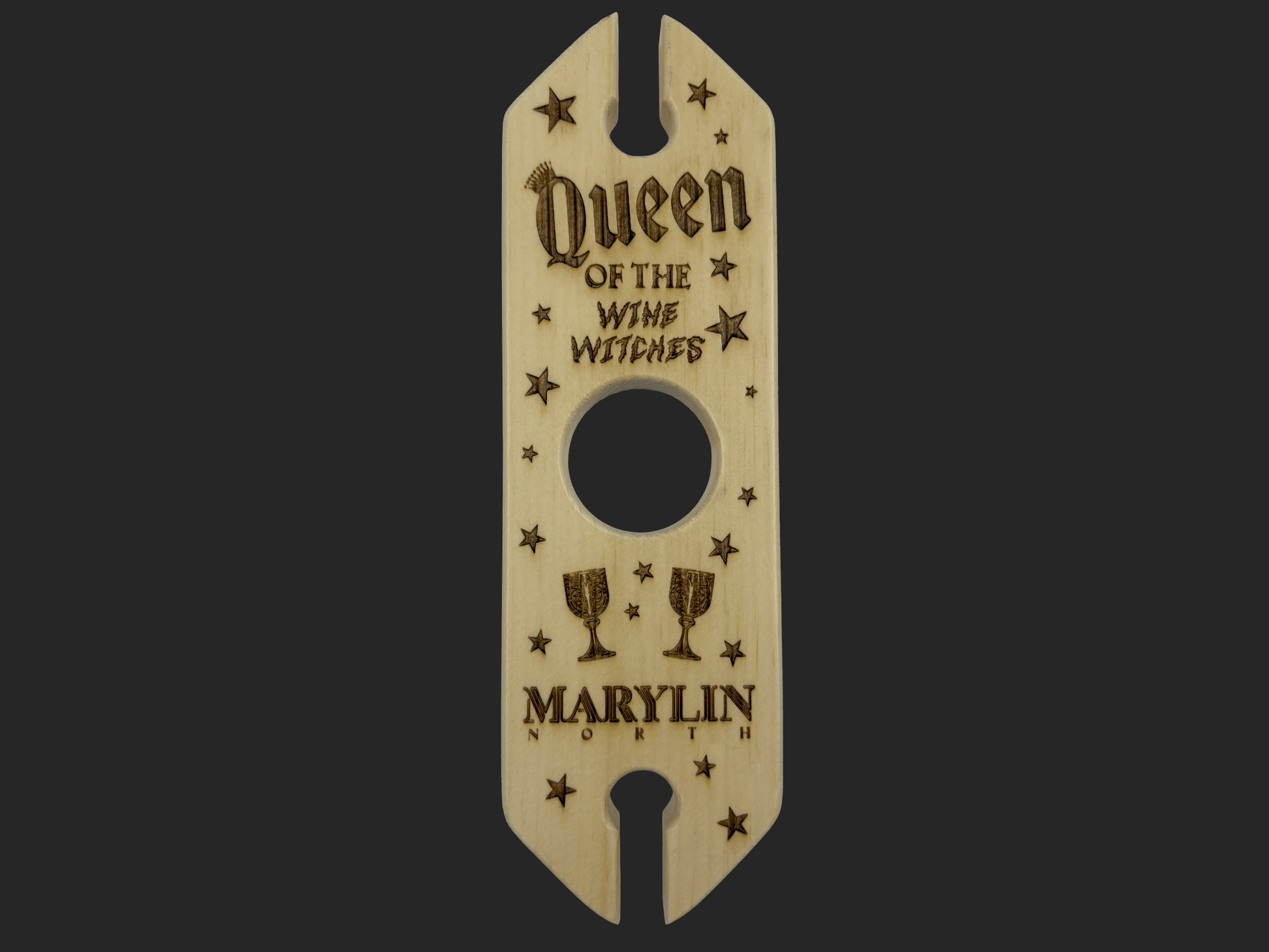 Queen of the Wine Witches Wine Caddy - Mike W. Hammer