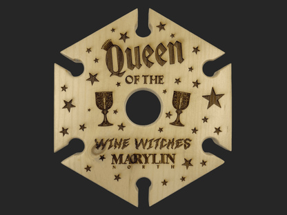 Queen of the Wine Witches Wine Caddy - Mike W. Hammer