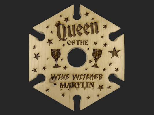 Queen of the Wine Witches Wine Caddy - Mike W. Hammer